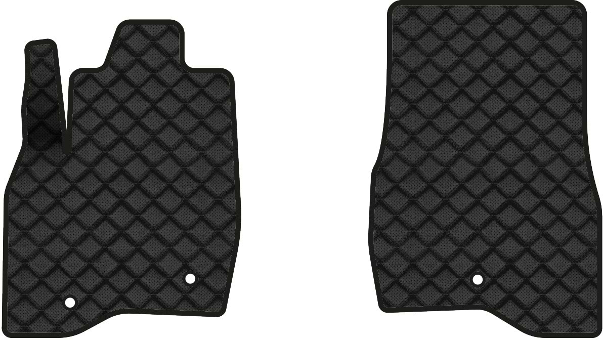 Коврики из экокожи в салон авто передние EVAtech ECO для Explorer Restyling 7 seats (2+3+2) Ford 2016-2019 5 поколение SUV USA FD357A2AV3BBB