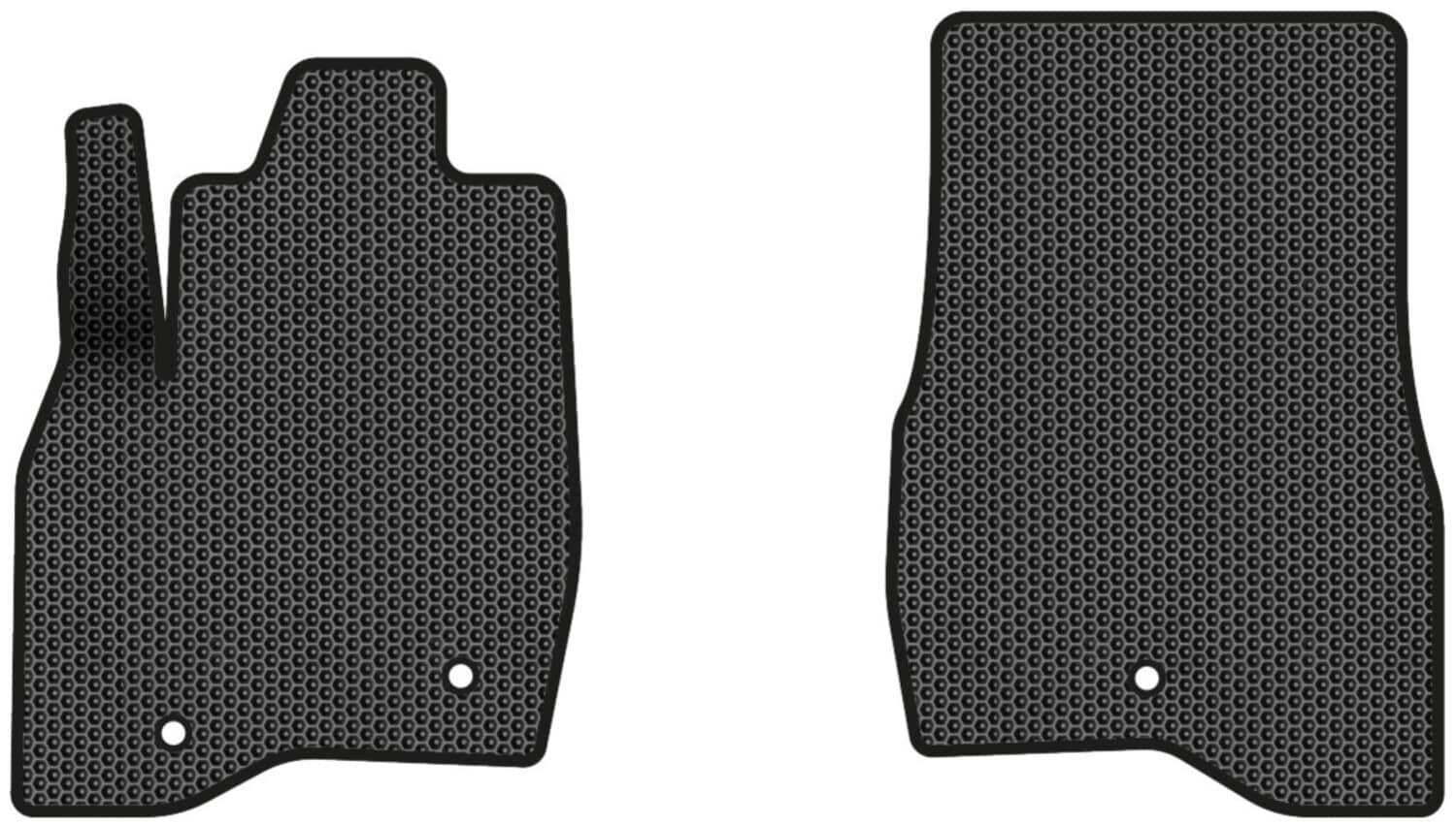 EVA коврики в салон авто передние EVAtech для Explorer Restyling 7 seats (2+3+2) Ford 2016-2019 5 поколение SUV USA FD357A2AV3SBB