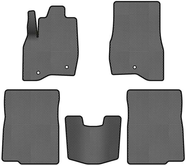 Фото - EVA коврики в салон авто EVAtech для Explorer Restyling 7 seats (2+3+2) Ford 2016-2019 5 поколение SUV USA FD357C5AV3RGB