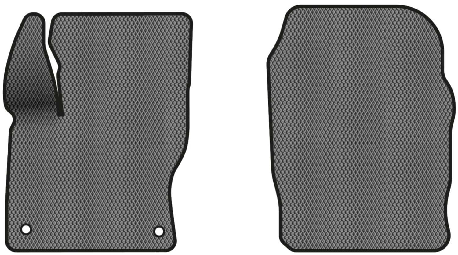 EVA килимки в салон авто передні EVAtech для Focus (C346) Ford 2011-2018 3 покоління Htb EU FD360A2FC2RGB