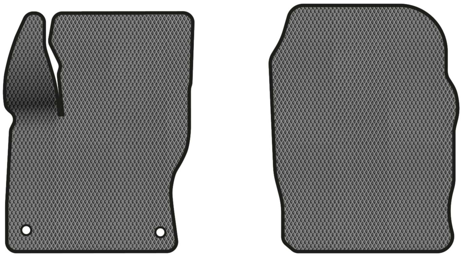 EVA килимки в салон авто передні EVAtech для Focus (C346) Ford 2011-2018 3 покоління Combi EU FD362A2FC2RGB