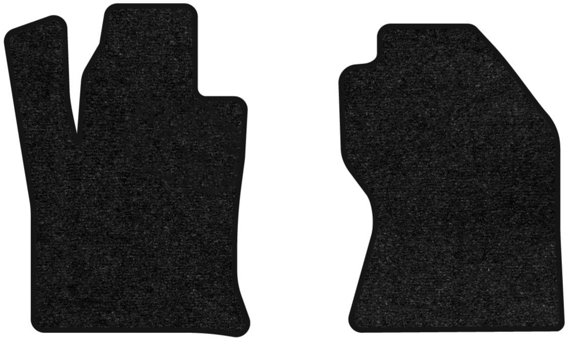 Килимки ворсові в салон авто EVAtech Standard для Ford Focus (C170) Restyling 2001-2004 1 покоління Sedan EU чорний кант FD363AV2VEB