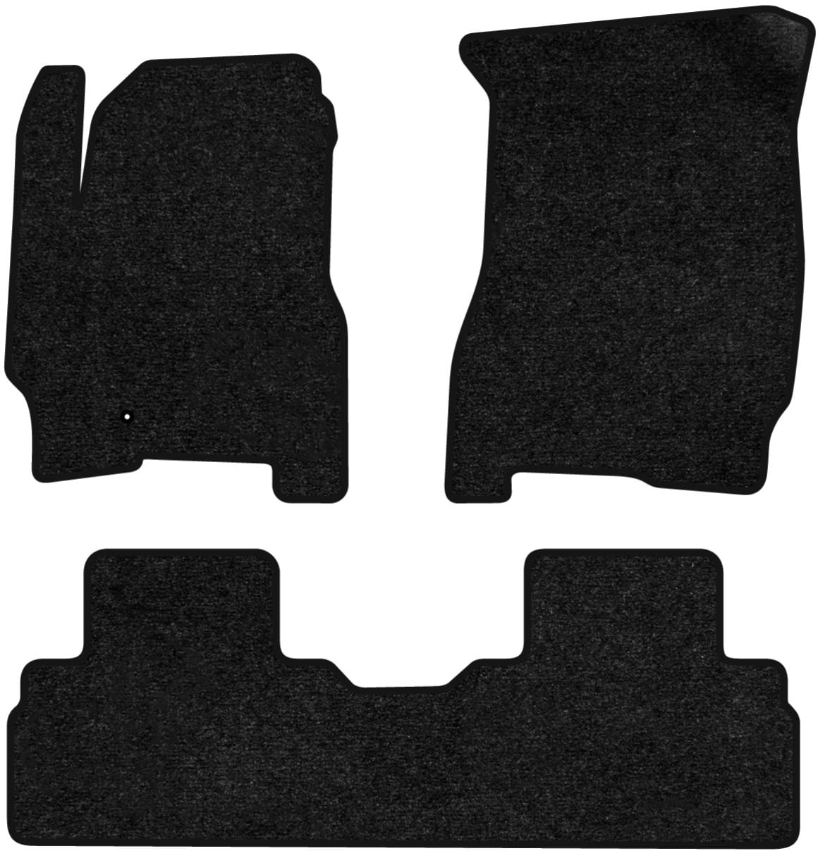 Коврики ворсовые в салон авто EVAtech Standard для Ford Maverick 2000-2007 2 поколение SUV EU черный кант FD41784Z3LA1VEB