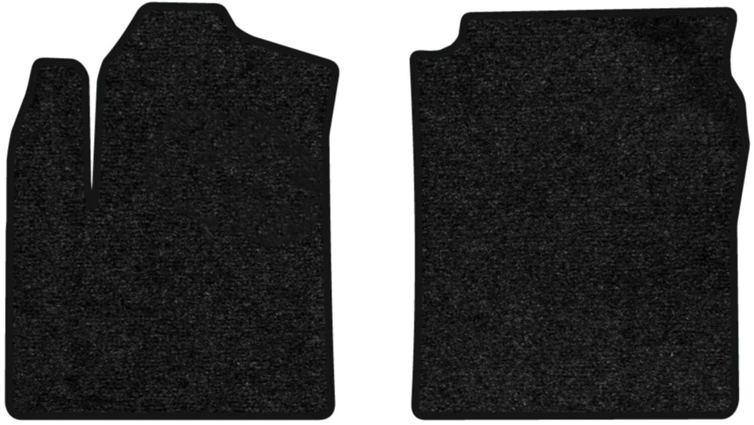 Коврики ворсовые в салон авто EVAtech Standard для Ford Tourneo Connect (Turkish Assembly) 2012 2 поколение Minivan EU черный кант FD42041A2VEB