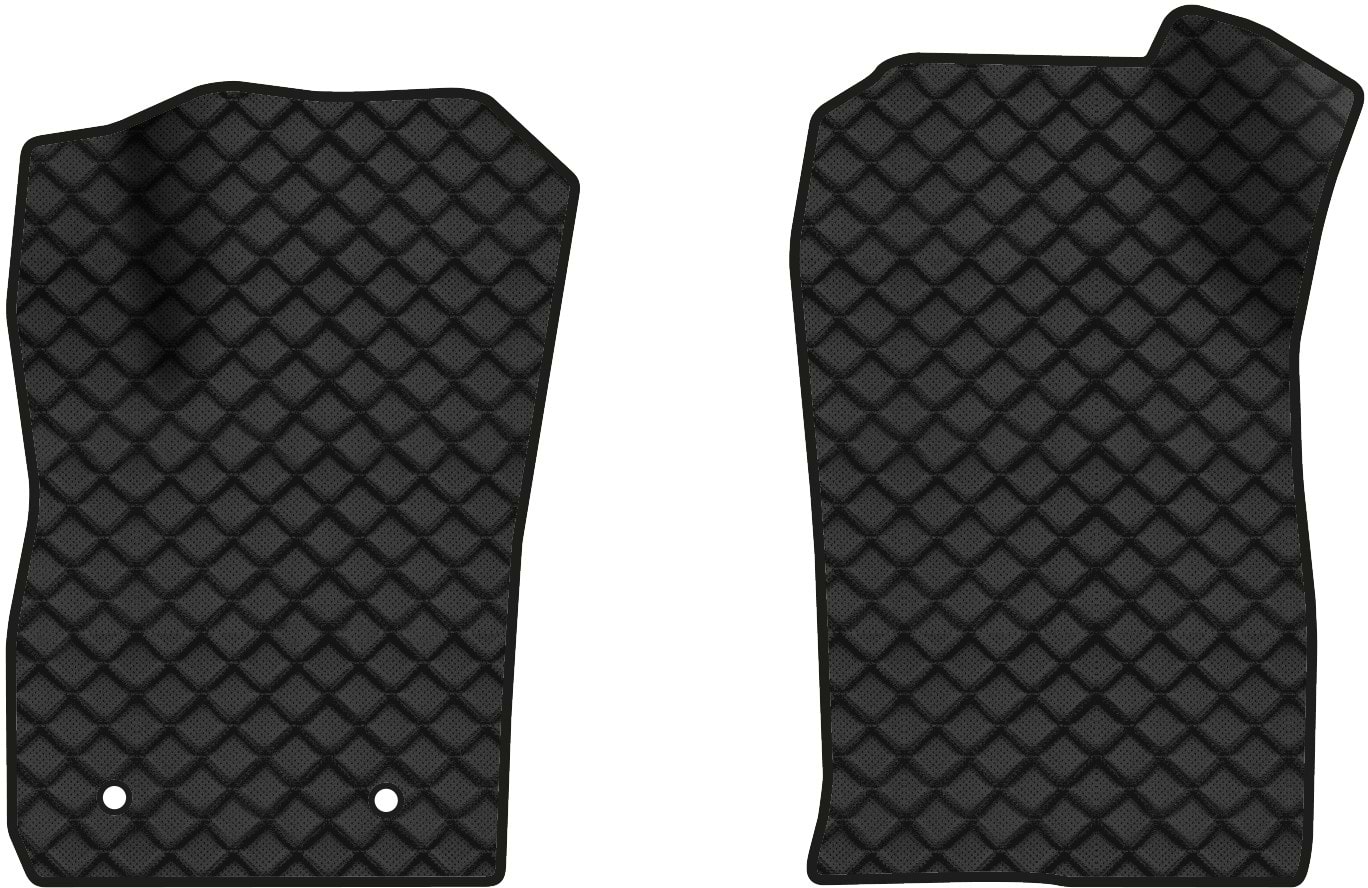 Коврики из экокожи в салон авто передние EVAtech ECO для EcoSport Restyling Ford 2017 2 поколение SUV USA FD42434AD2FC2BBB