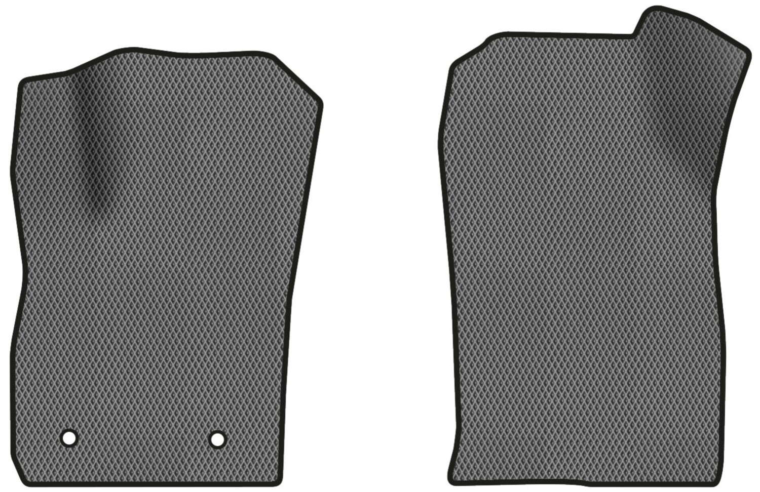 EVA килимки в салон авто передні EVAtech для EcoSport Restyling Ford 2017 2 покоління SUV USA FD42434AD2FC2RGB