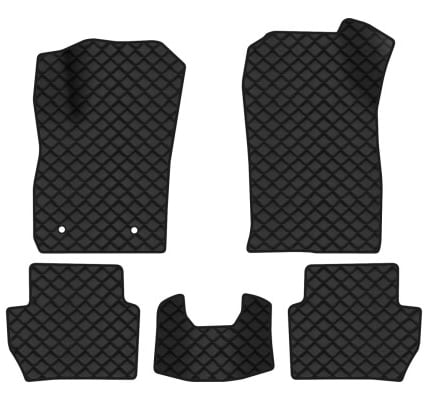 Коврики из экокожи в салон авто EVAtech ECO для EcoSport Restyling Ford 2017 2 поколение SUV USA FD42434CD5FC2BBB