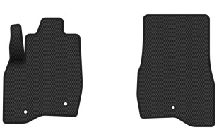 Фото - EVA коврики в салон авто передние EVAtech для Explorer Restyling 6 seats (2+2+2) Ford 2016-2019 5 поколение SUV USA FD43565A2AV3SBB