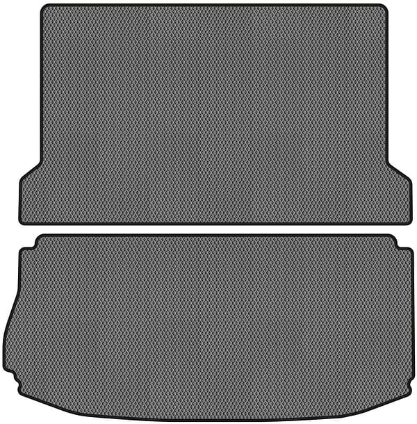 Фото - EVA килимок в багажник авто EVAtech для Explorer Restyling 6 seats (2+2+2) Ford 2016-2019 5 покоління SUV USA (FD43565BE2RGB)
