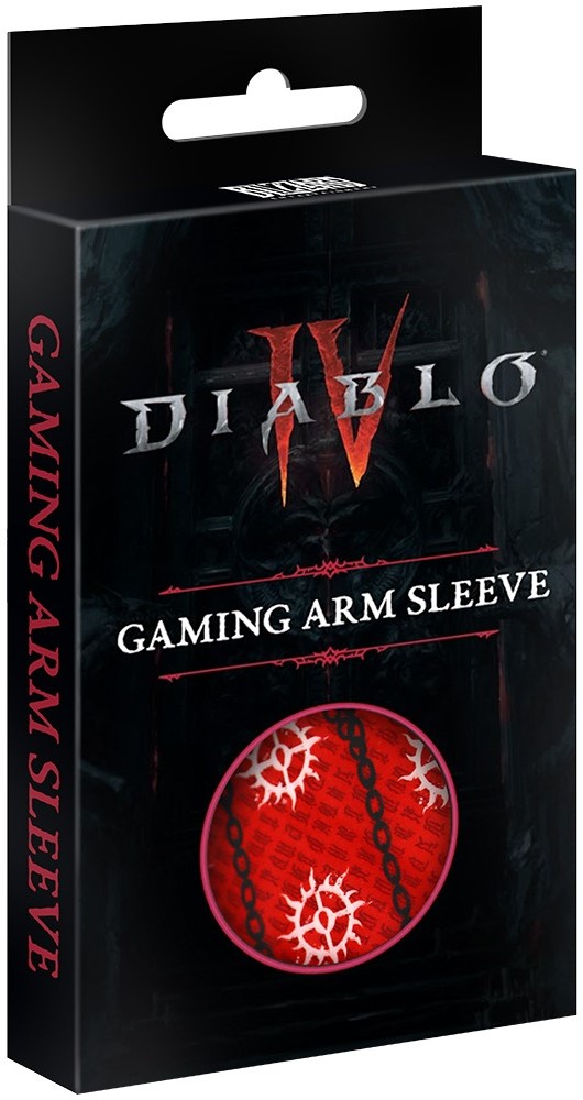 Фото - Геймерський рукав Diablo IV Cathedral of Light безшовний L Червоний (FD4SLEEVLIGHT000L)