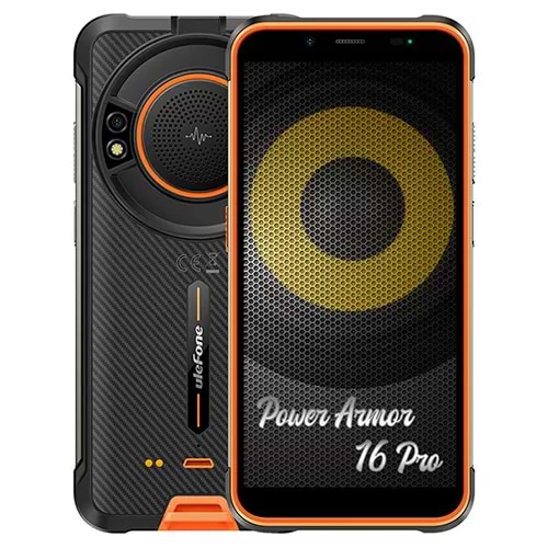 Смартфон Ulefone Power Armor 16 Pro 4/64Gb Orange - Фото 1