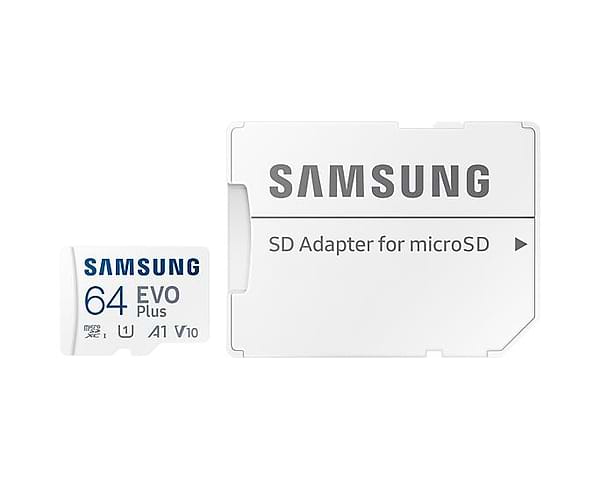 Фото - Карта памяти Samsung MICRO SDXC EVO+ 64GB V10 W/A (MB-MC64SA/EU)