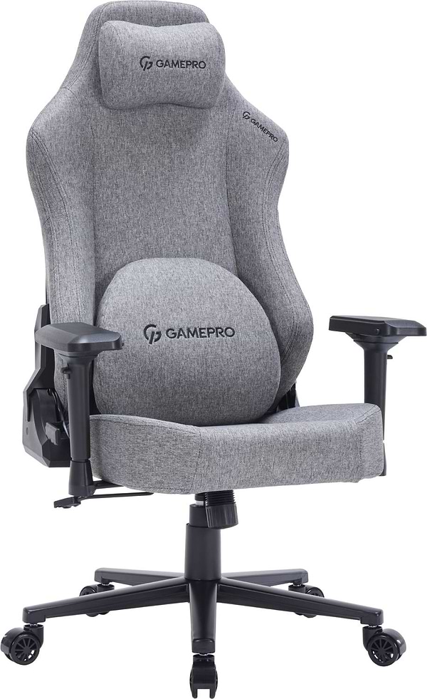 Фото - Кресло для геймеров GamePro FGC750DG Size L Fabric Dark Grey