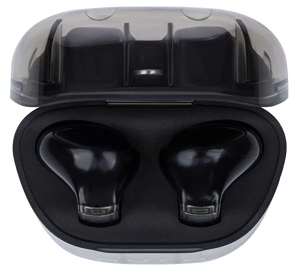 Фото - Уценка - Наушники вкладыши беспроводные TWS Aura 6 Black (TWSA6B)