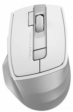 Миша бездротова A4tech FB45CS Air2 (Silver White) - Фото 1