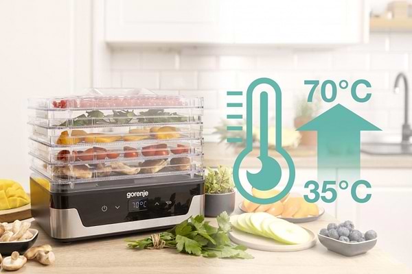 Фото - Сушарка для фруктів та овочів Gorenje FDK400DE