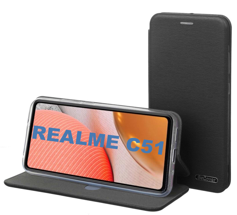 Чехол для смартфона BeCover Exclusive for Realme C51 Black (710294) - Фото 1
