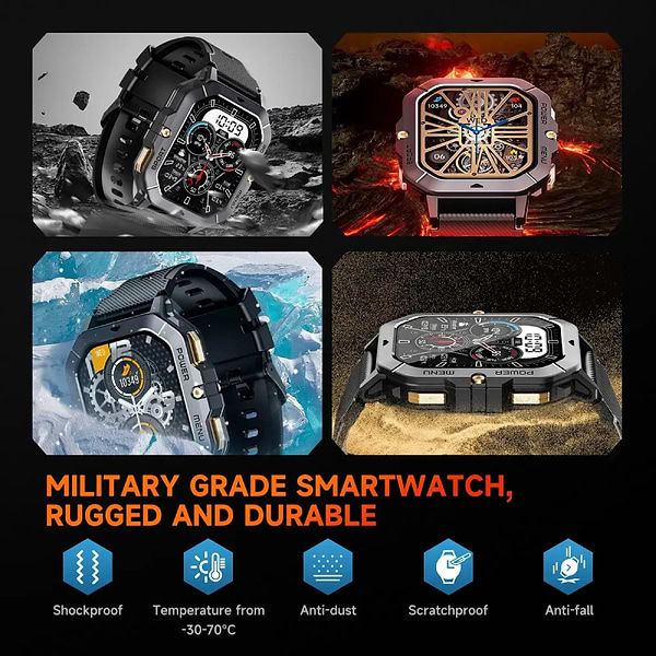 Фото - Смарт-часы OUKITEL BT101 Black