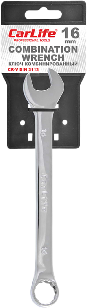 Фото - Ключ комбiнований CarLife CR-V 16 мм (WR4016)