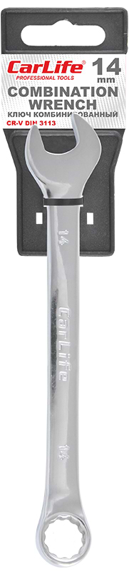 Фото - Ключ комбiнований CarLife CR-V 14 мм (WR4014)