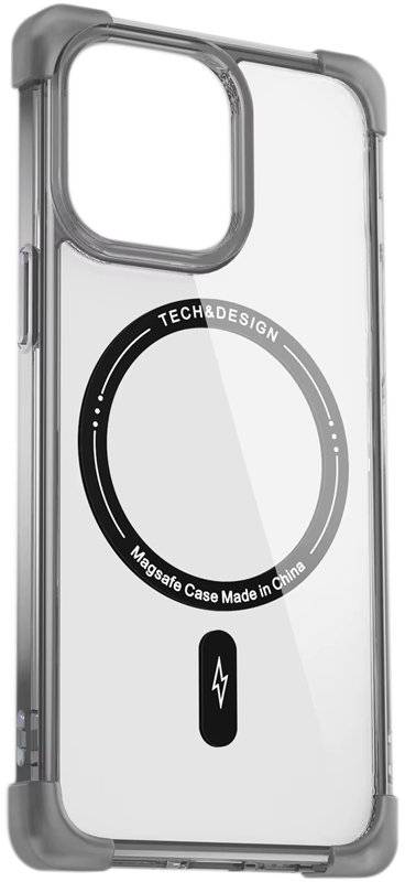 Фото - Чехол для смартфона Gelius Proof Special Magsafe for iPhone 16 Transparent Black (99616)