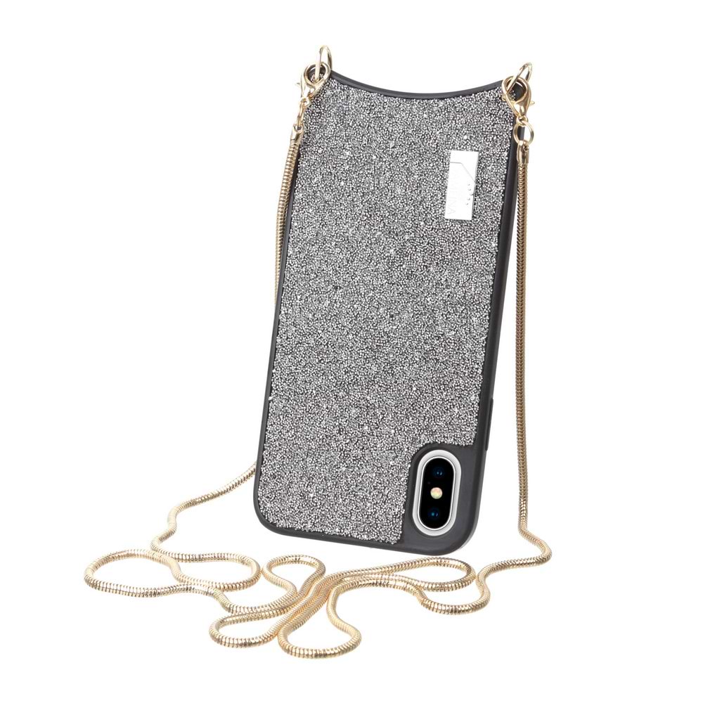 Чохол для смартфону BeCover Glitter for Apple iPhone X/Xs Silver (703644) - Фото 1
