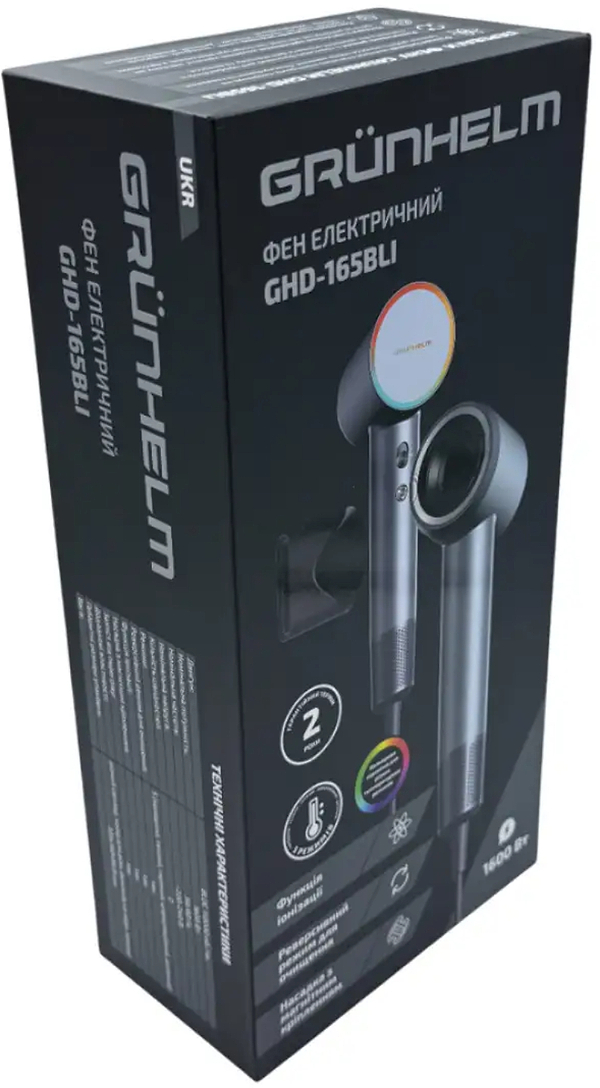 Фото - Фен Grunhelm GHD-165BLI