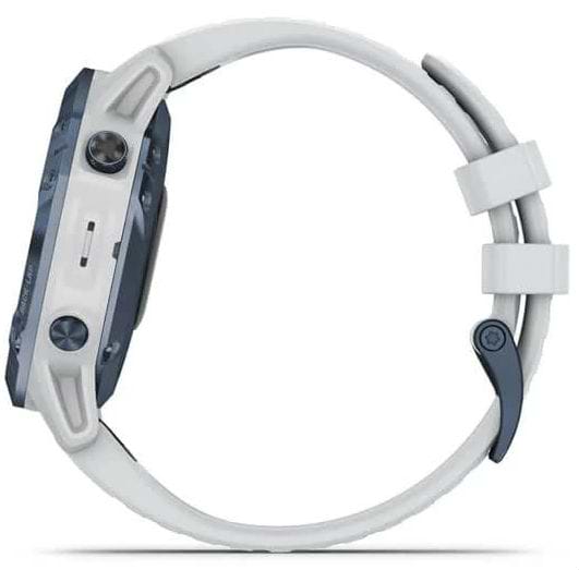 Фото - Уценка - Смарт-часы Garmin fenix 6 Pro Solar Mineral Blue Titanium with Whitestone Band (010-02410-19)