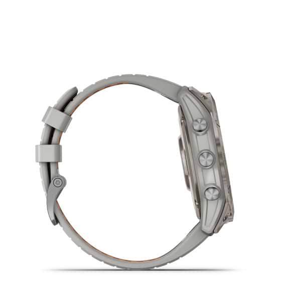 Фото - Уценка - Смарт-часы Garmin Fenix 7X Pro Sapph Sol Ti w/Gray/Orange Band (010-02778-15)