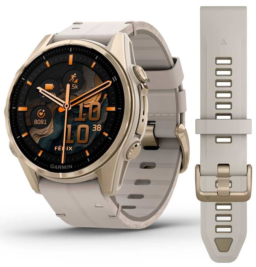 Смарт-часы Garmin fenix 8 43mm AMOLED (010-02903-40) - Фото 1