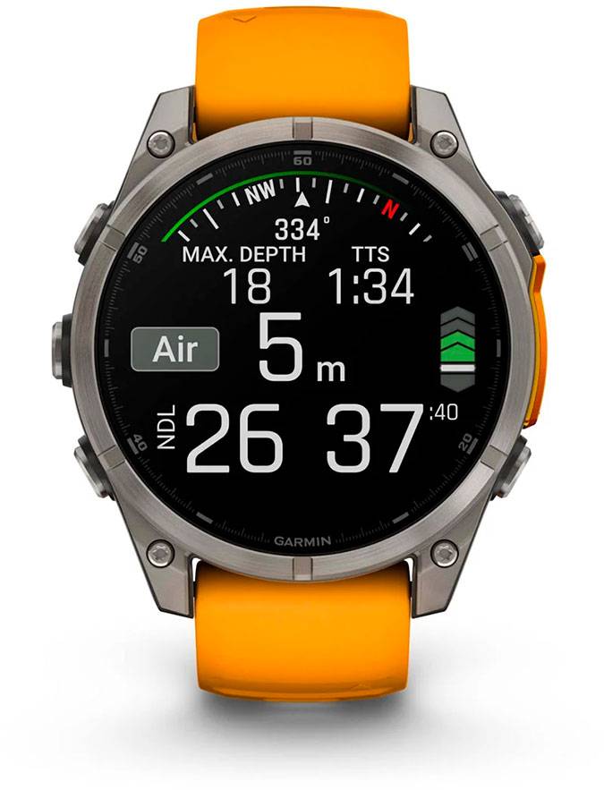 Фото - Смарт-годинник Garmin fenix 8 47mm AMOLED (010-02904-11)