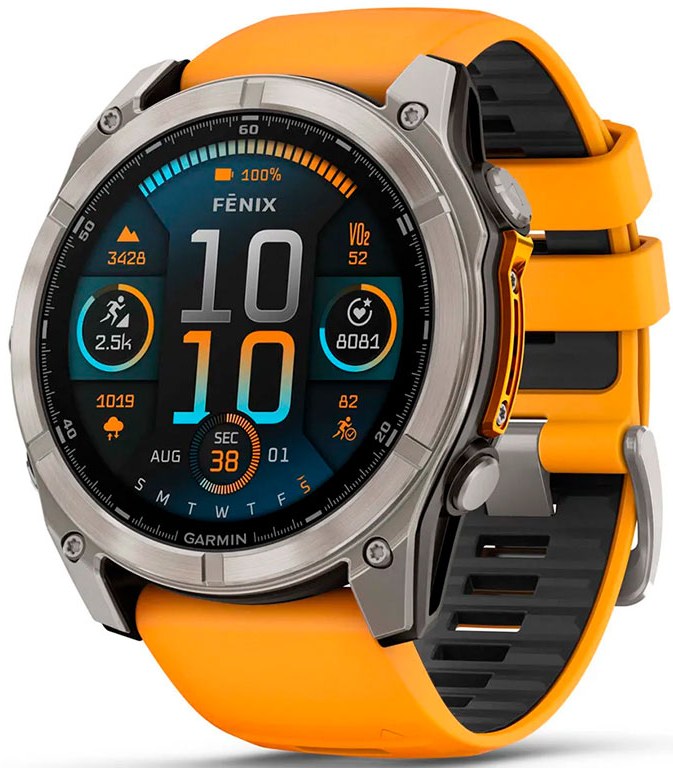 Смарт-часы Garmin fenix 8 51mm AMOLED (010-02905-11) - Фото 1