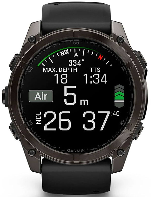 Фото - Уценка - Смарт-часы Garmin fenix 8 51mm AMOLED (010-02905-21)