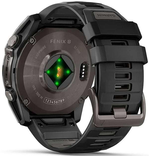Фото - Уценка - Смарт-часы Garmin fenix 8 51mm AMOLED (010-02905-21)