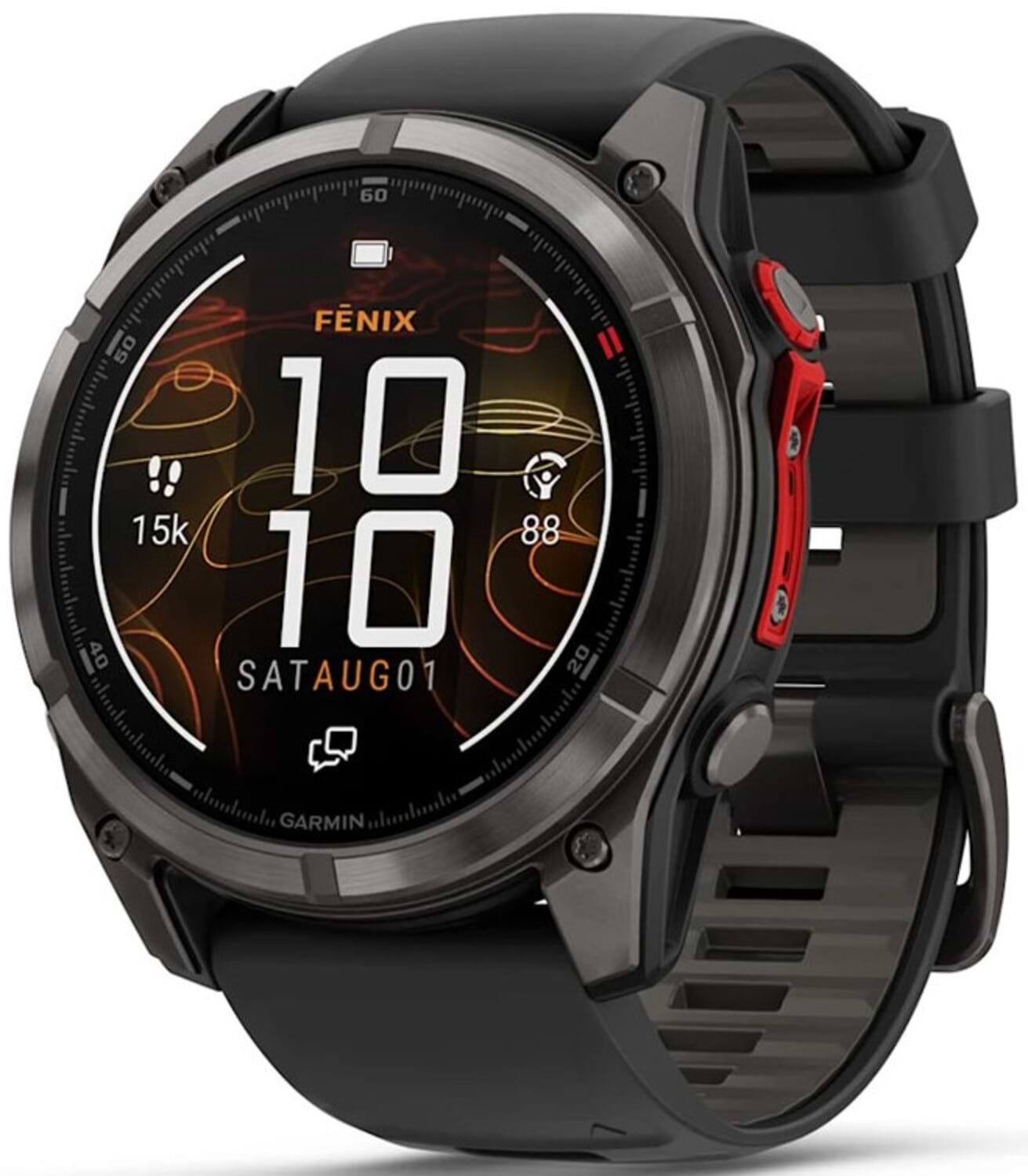 Смарт-годинник Garmin fenix 8, MicroLED (010-03380-05)
