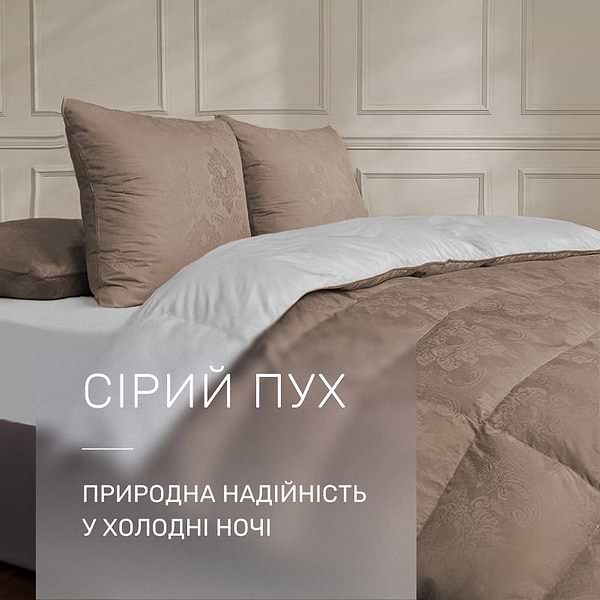 Фото - Ковдра дитяча демісезонна MirSon 110х140 см 100% гусячий пух Ferrero Gold (2200011169156)