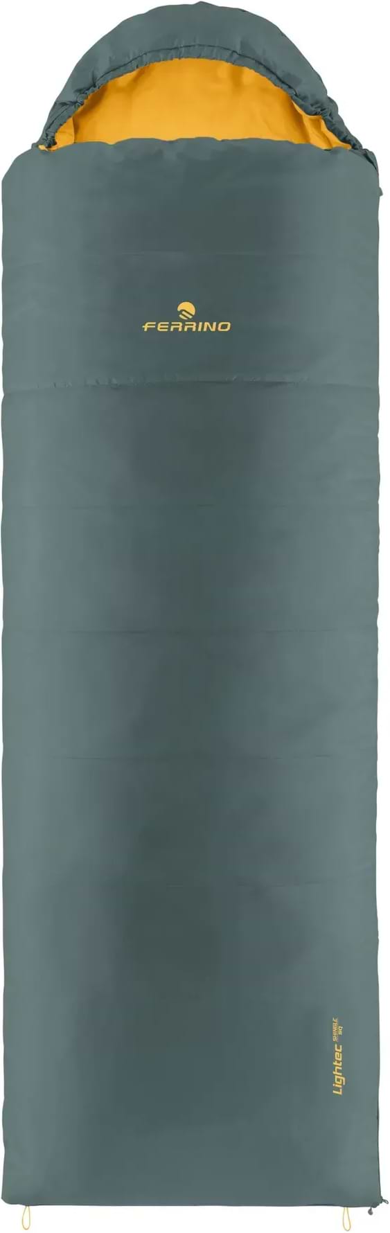Спальный мешок Ferrino Lightech Shingle SQ -2°C Green Left (86266QVVS)
