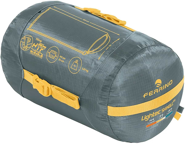 Фото - Спальный мешок Ferrino Lightech Shingle SQ -2°C Green Left (86266QVVS)