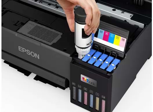 Фото - Принтер для кольорового друку Epson EcoTank L8050 (C11CK37403) з WI-FI