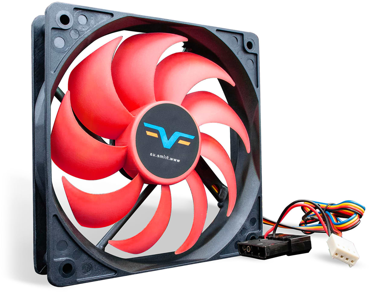 Корпусный вентилятор Frime FF120252BBPWM Black