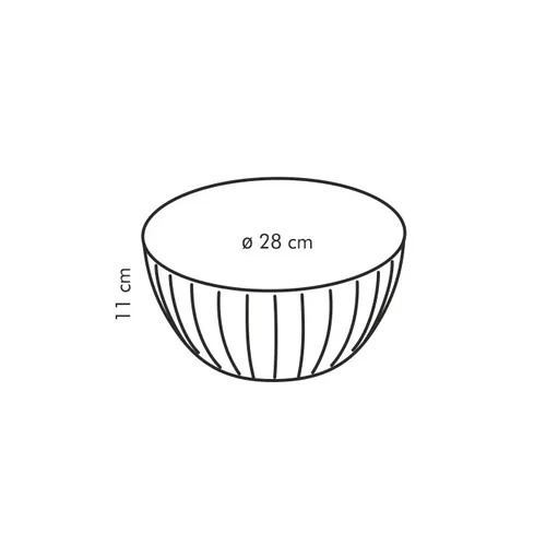 Фото - Миска tescoma DELICIA 28 см 5,0 л желтая (630362.12)