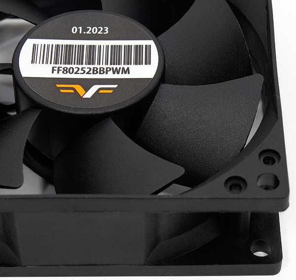 Фото - Корпусный вентилятор Frime FF80252BBPWM Black