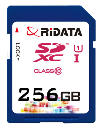 Карта памяти RiDATA SDXC 256GB Class 10 UHS-I (FF970342)