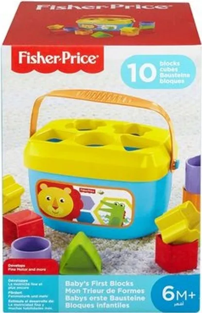 Фото - Сортер Fisher-Price Ведерко с кубиками Яркое (FFC84)