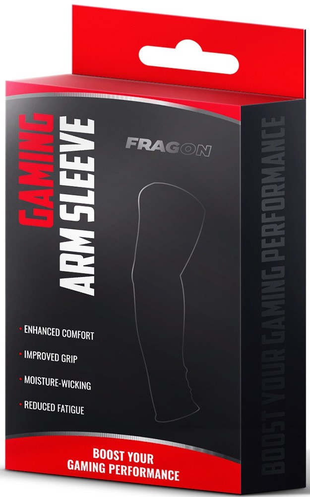 Фото - Геймерський рукав FRAGON L чорний (FFGARMSLEEVEBK00L)