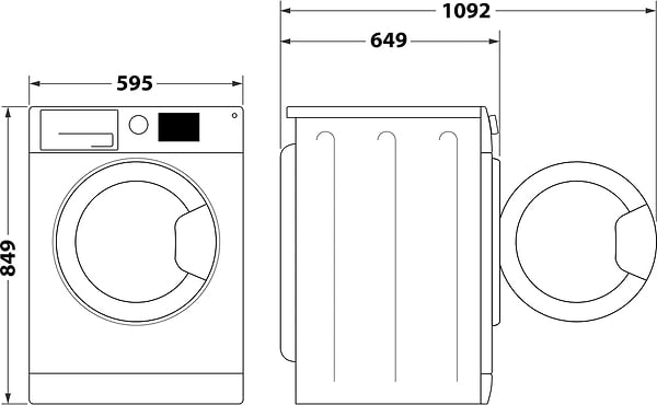 Фото - Уценка - Сушильная машина Whirlpool FFT M22 9X2B UA
