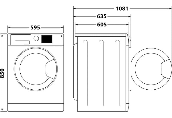Фото - Стирально-сушильная машина Whirlpool FFWDB 1176258 BCV UA