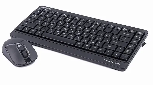 Фото - Клавіатура + миша бездротова A4tech FG1112 Black