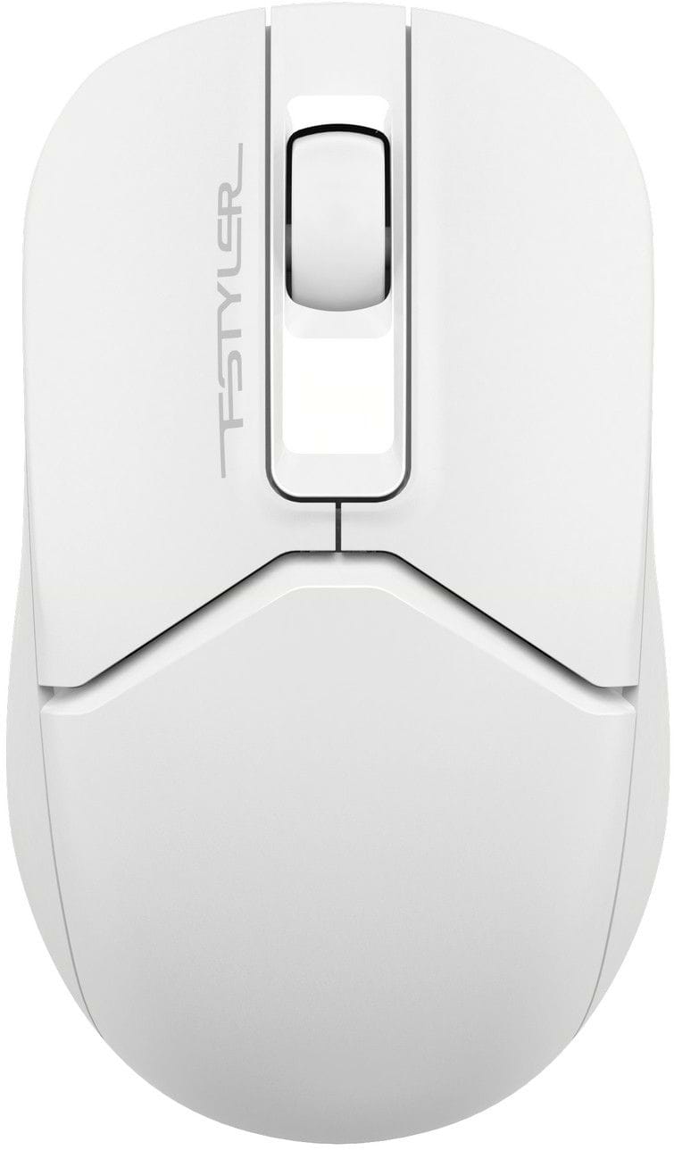 Миша бездротова A4tech FG12 White - Фото 1