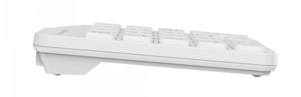 Фото - Клавіатура бездротова A4tech FGK21C (White)